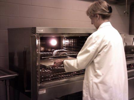 Industrial Kitchen Equipment - Convection Oven  Industrial Kitchen Equipment - Convection Oven
The Quality Assurance Program also includes a  kitchen complete with industrial equipment such a